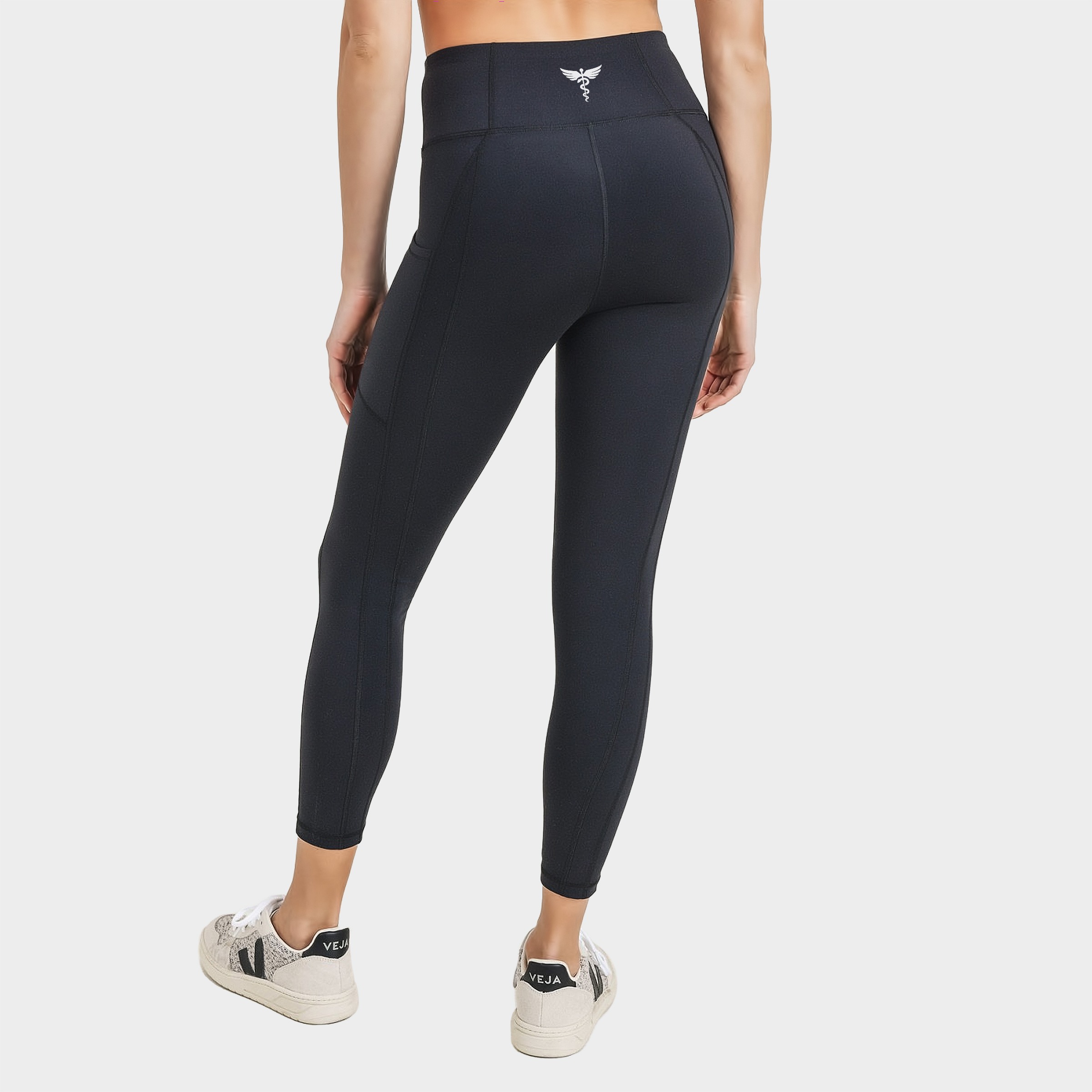 Compassion™ High Rise Pocket Leggings 049-A-Black 1