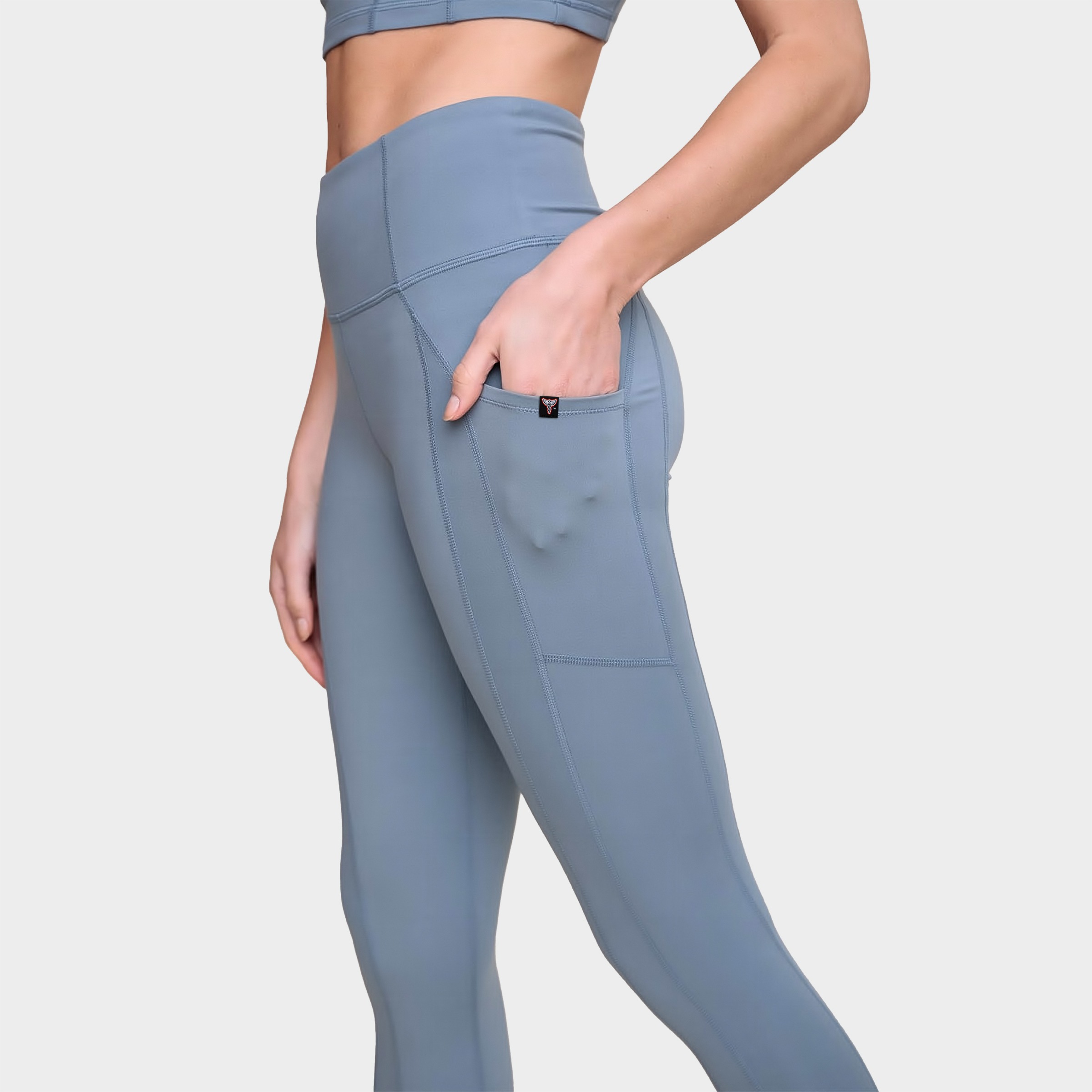 Compassion™ High Rise Pocket Leggings 049-A-Blue-22 13
