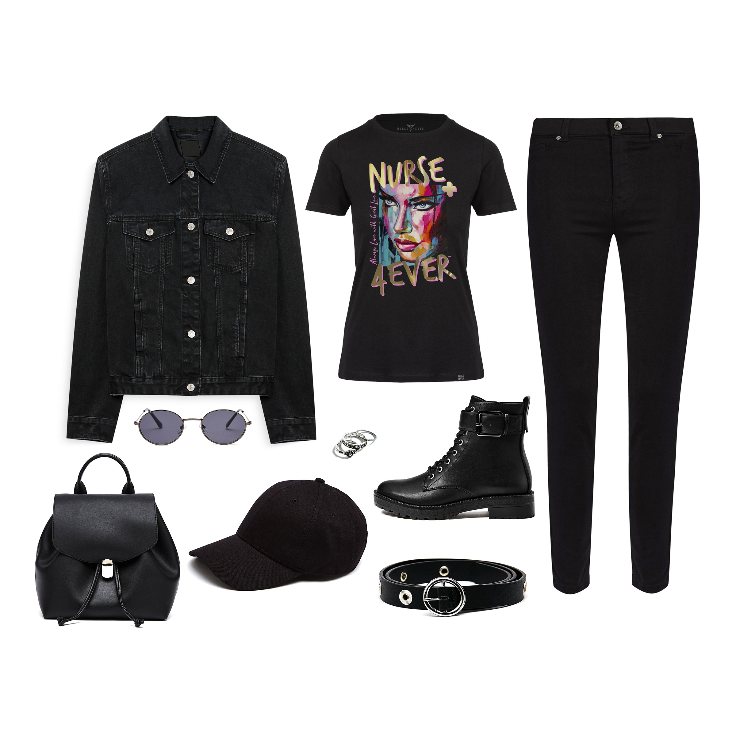 Clothing,Collage.,The,Collage,Consists,Of,Fashionable,Clothes,In,Prepared