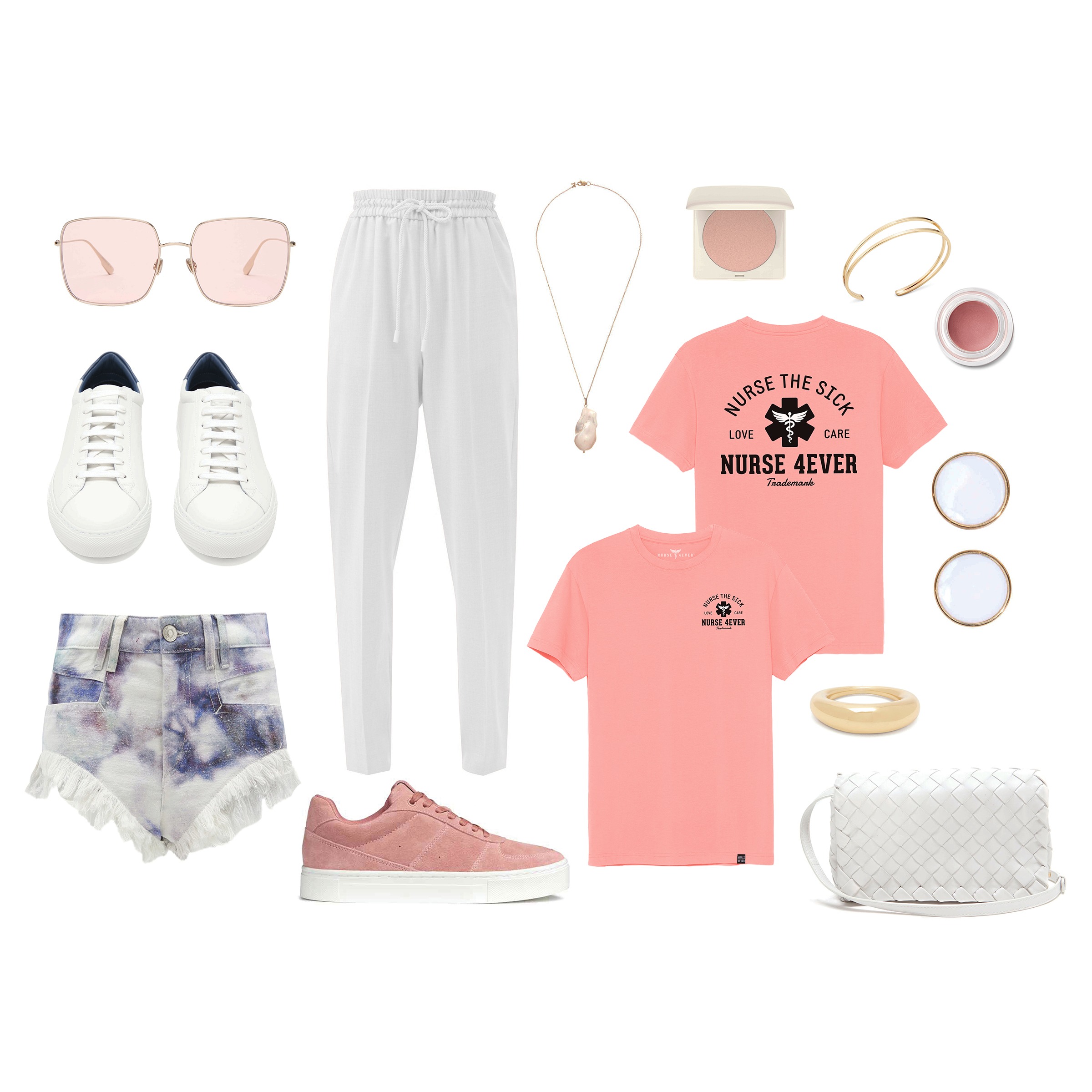 Mood,Board,Fashion,Clothes,,Outfit,,Clothes,Collage,,Set,Of,Fashionable